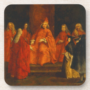 Der Doge Grimani auf seinem Thron Untersetzer