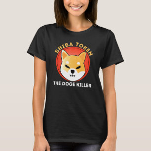 Der Doge Killer Shiba Inu Coin Crypto Shib Token H T-Shirt