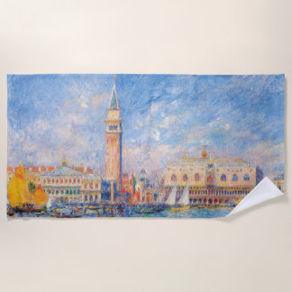 Der Dogenpalast, Venedig von Renoir Strandtuch
