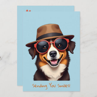 Der Dogvater Feiertagskarte