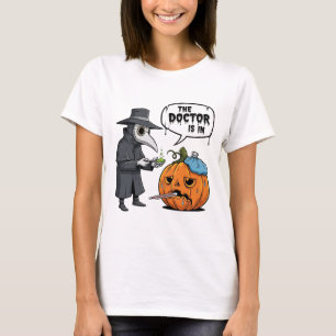 "Der Doktor ist da" Pestdoktor T-Shirt