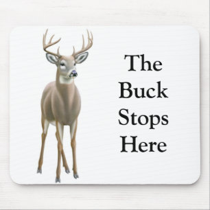 Der Dollar stoppt hier Mousepad