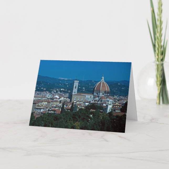 Der Dom Florenz Dankeskarte (Vorderseite)