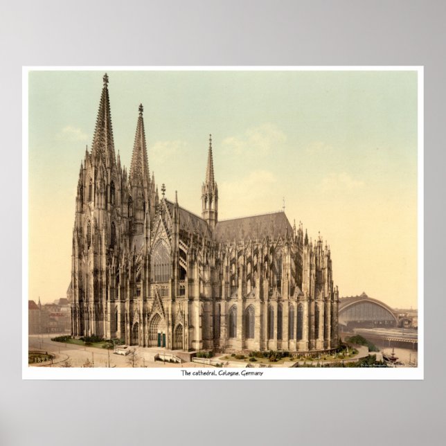 Der Dom, Köln, Deutschland Poster (Vorne)