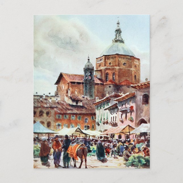 Der Dom, Pavia Postkarte (Vorderseite)