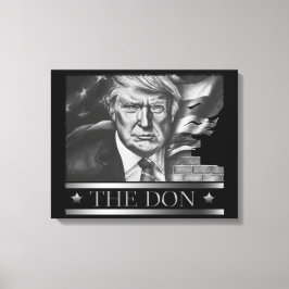 Der Don-Bleistift Zeichnend Leinwanddruck