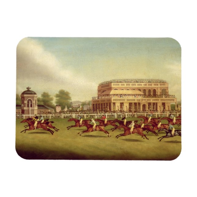 Der Doncaster St. Leger von 1812 - Der Finish (aft Magnet (Horizontal)