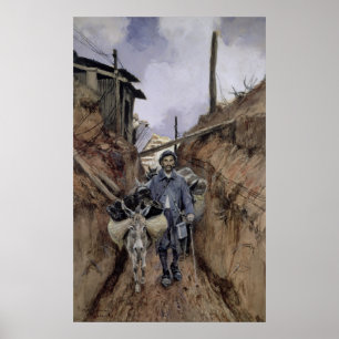 Der Donkey, Somme, 1916 Poster
