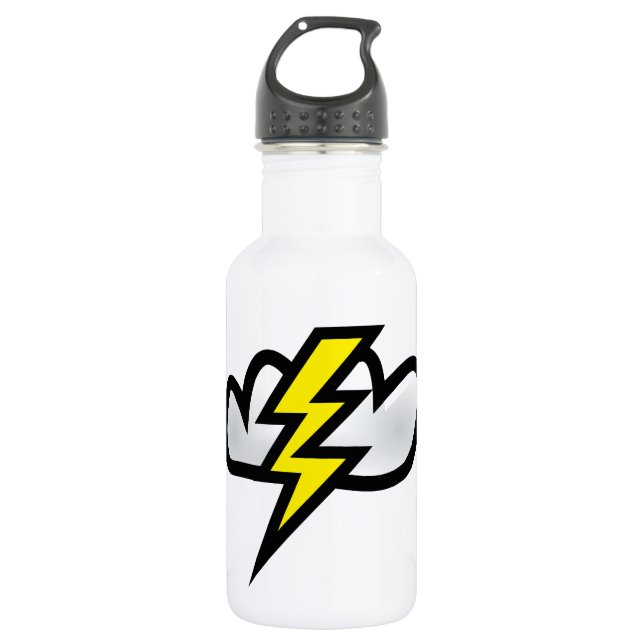 Der Donner des Thors Edelstahlflasche (Vorderseite)
