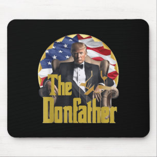 Der Donvater, der lustige Trump 2024, das Comeback Mousepad