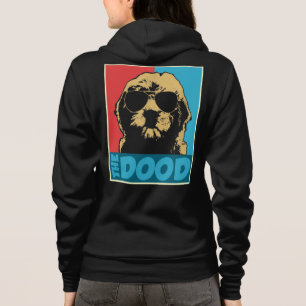 der Dood Aufdruck Hoodie