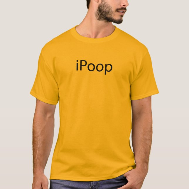 Der Doodyman iPoop T - Shirt (Vorderseite)