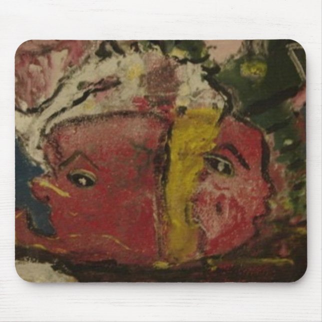 Der Doppel-Buddha Mousepad (Vorne)