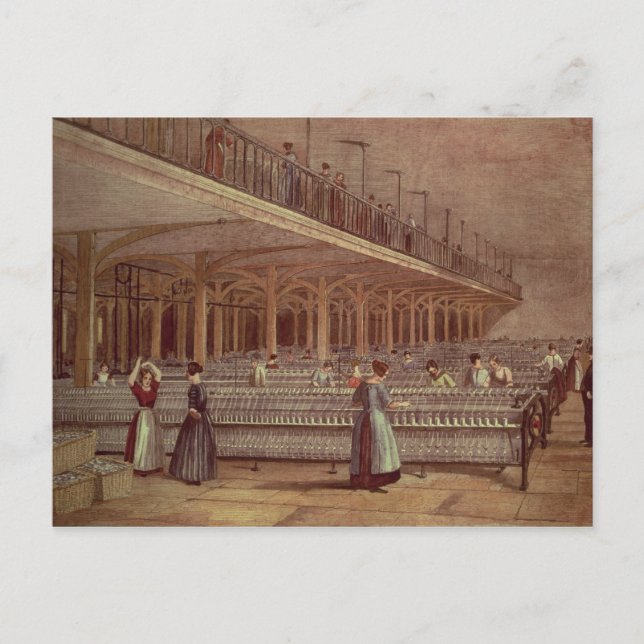 Der Doppelsaal, Dean Mills, 1851 Postkarte (Vorderseite)