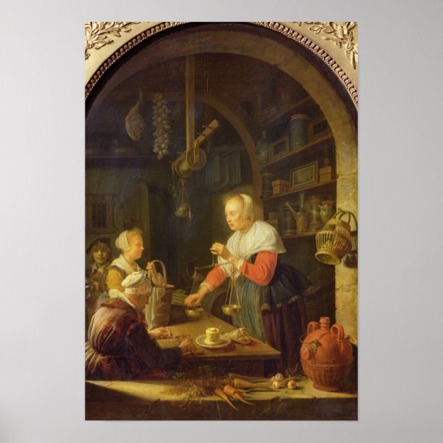 Der Dorfgroßhändler von 1647 Poster (Vorne)