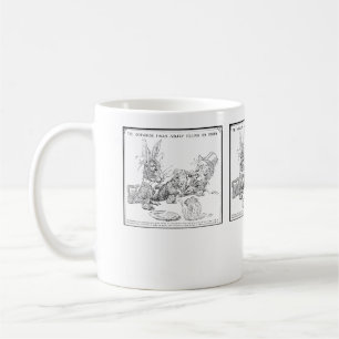 Der Dormouse fällt schlafende Tasse