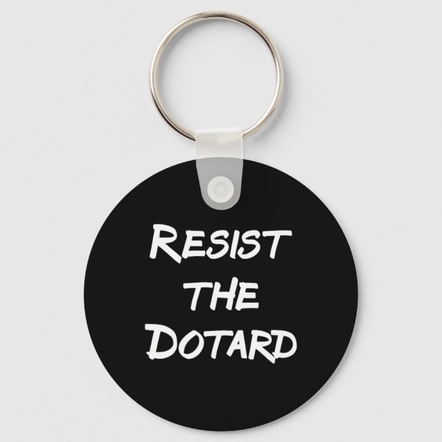 Der Dotard Schlüsselanhänger (Vorderseite)