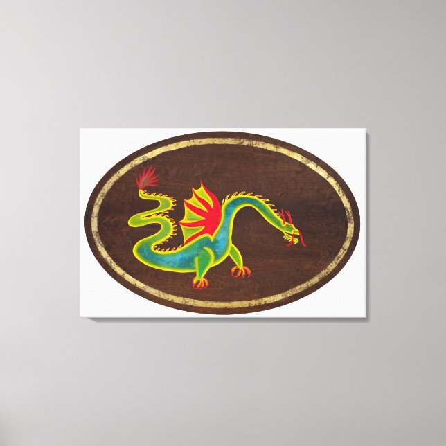 Der Drache 2009 Leinwanddruck (Vorderseite)