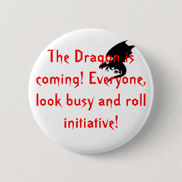Der Drache kommt! Button