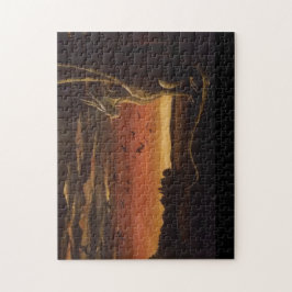 "Der Drache" Puzzlespiel-durch Bethany Boyd.