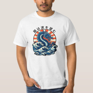 Der Drache sucht die Wellen (龍は波を望む) T-Shirt