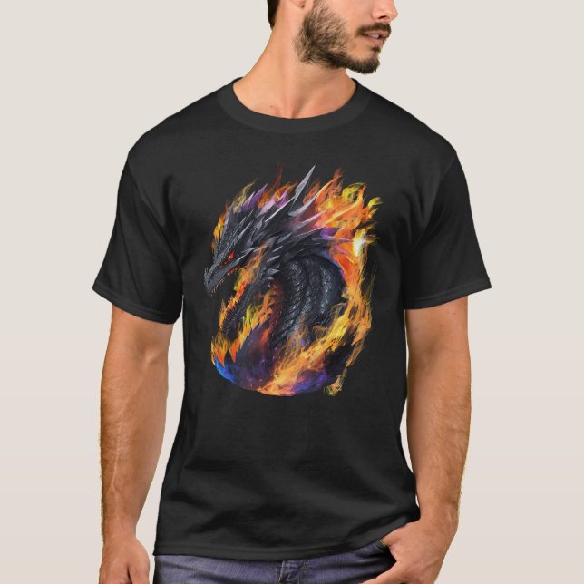 Der Drache T-Shirt (Vorderseite)
