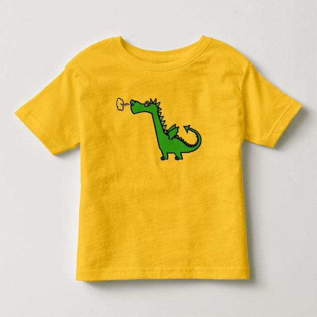 Der Drache-T-Shirt der Kinder Kleinkind T-shirt (Vorderseite)