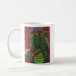 Der Drache und die Pizza Kaffeetasse