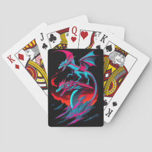Der Drachen-Surf-Reiter Spielkarten
