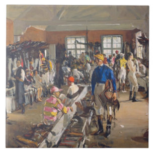 Der Dressing-Room von Jockeys in der Ascot-Rennbah Fliese