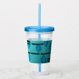 DER DRITTSTE TUMBLER ACRYLTRINKBECHER