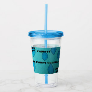 DER DRITTSTE TUMBLER ACRYLTRINKBECHER