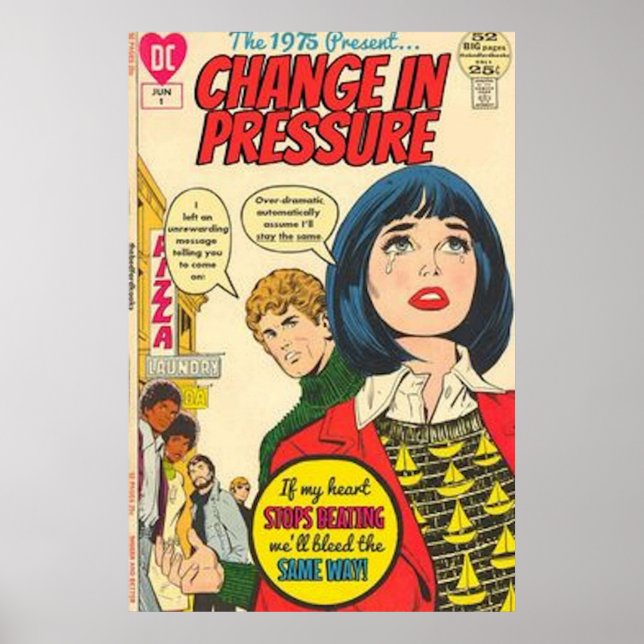 Der Druck von 1975 Poster (Vorne)