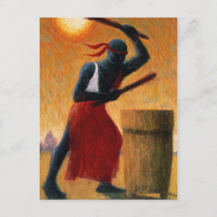 Der Drummer 1993 Postkarte
