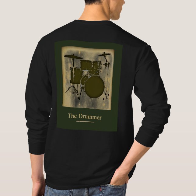 der Drummer T-Shirt (Rückseite)