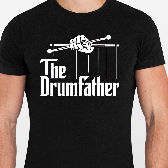 Der Drumvater - Funny Drummer Tshirt (Von Creator hochgeladen)
