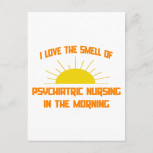 Der Duft der psychischen Krankenpflege am Morgen Postkarte