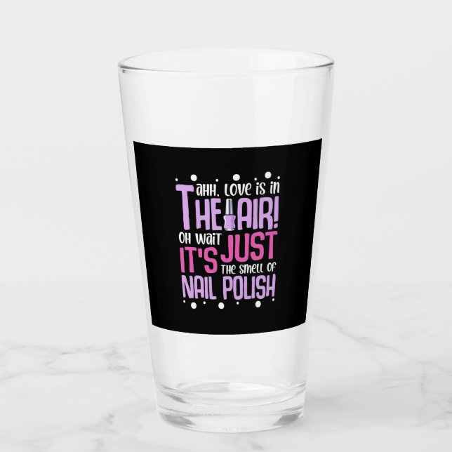 Der Duft von Nagelpolnern Glas (Vorderseite)