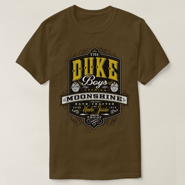 Der Duke Boys Moonshine T-Shirt (Design vorne)