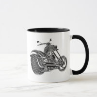 Der dunkle Chopper