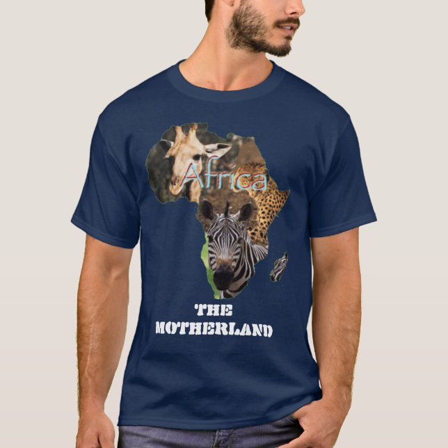 Der dunkle T - Shirt der Männer (Vorderseite)
