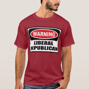 Der dunkle T - Shirt der warnenden LIBERALEN