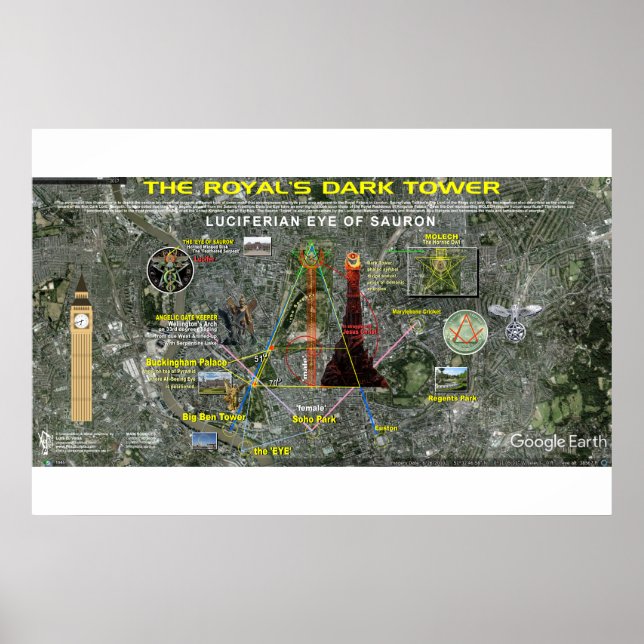 Der dunkle Turm des Königs Poster (Vorne)