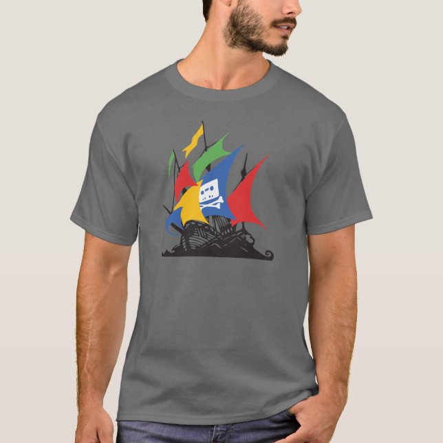Der dunklen der T - Shirt Kleidermänner (Vorderseite)