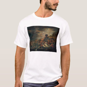 Der Durchgang des roten Meeres (Öl auf Leinwand) T-Shirt