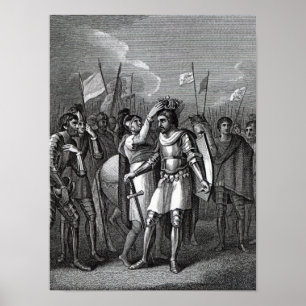 Der Earl of Richmond erwählter König Poster