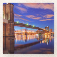 Der East River, Brooklyn-Brücke, Manhattan