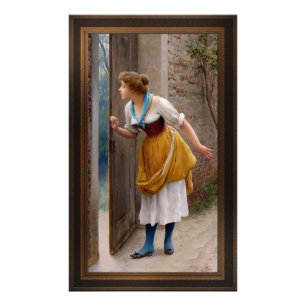 Der Eavesdropper von Eugen von Blaas Fotodruck