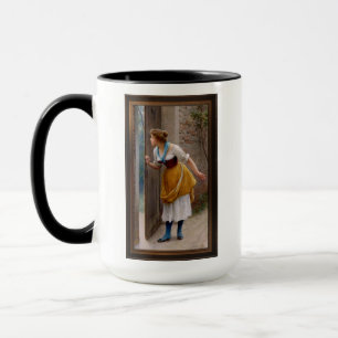 Der Eavesdropper von Eugen von Blaas Tasse