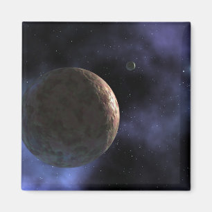 Der eben entdeckte Planet ähnliche Gegenstand Magnet